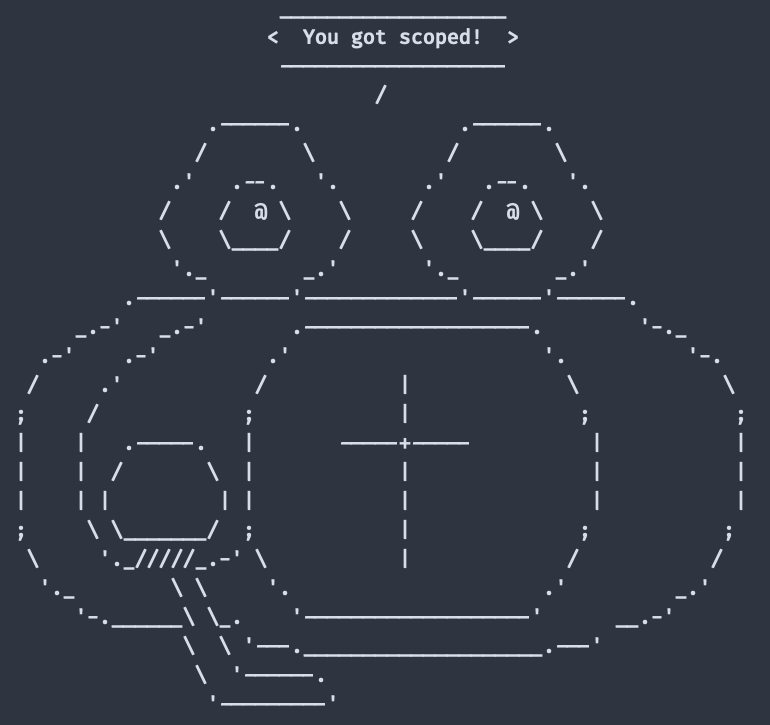 Scopey CLI screenshot
